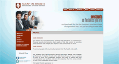 Desktop Screenshot of fgcapitalmarkets.com